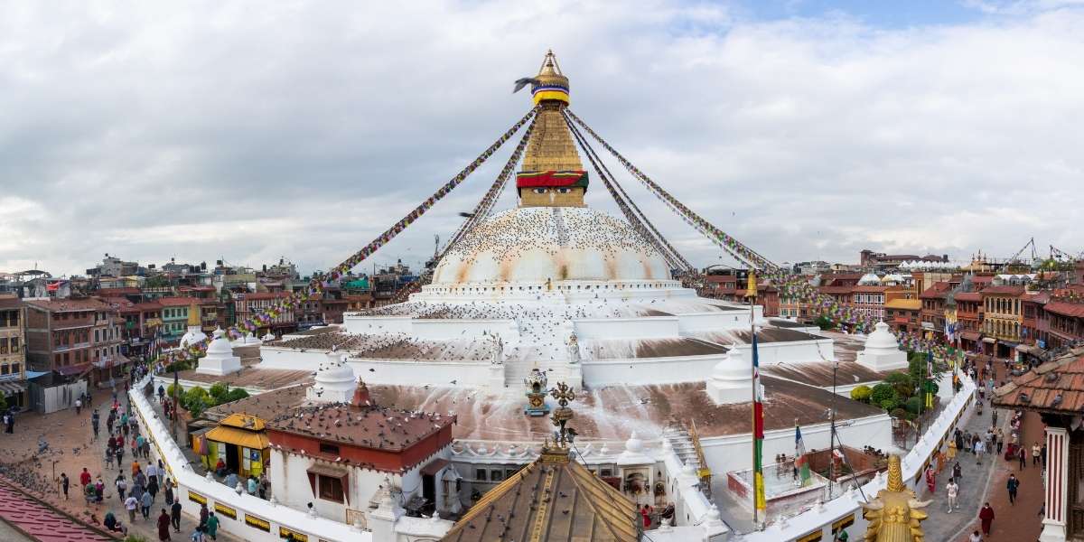 Boudhanath Stupa in Kathmandu